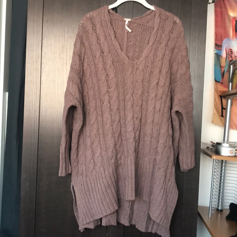 Purple sweater